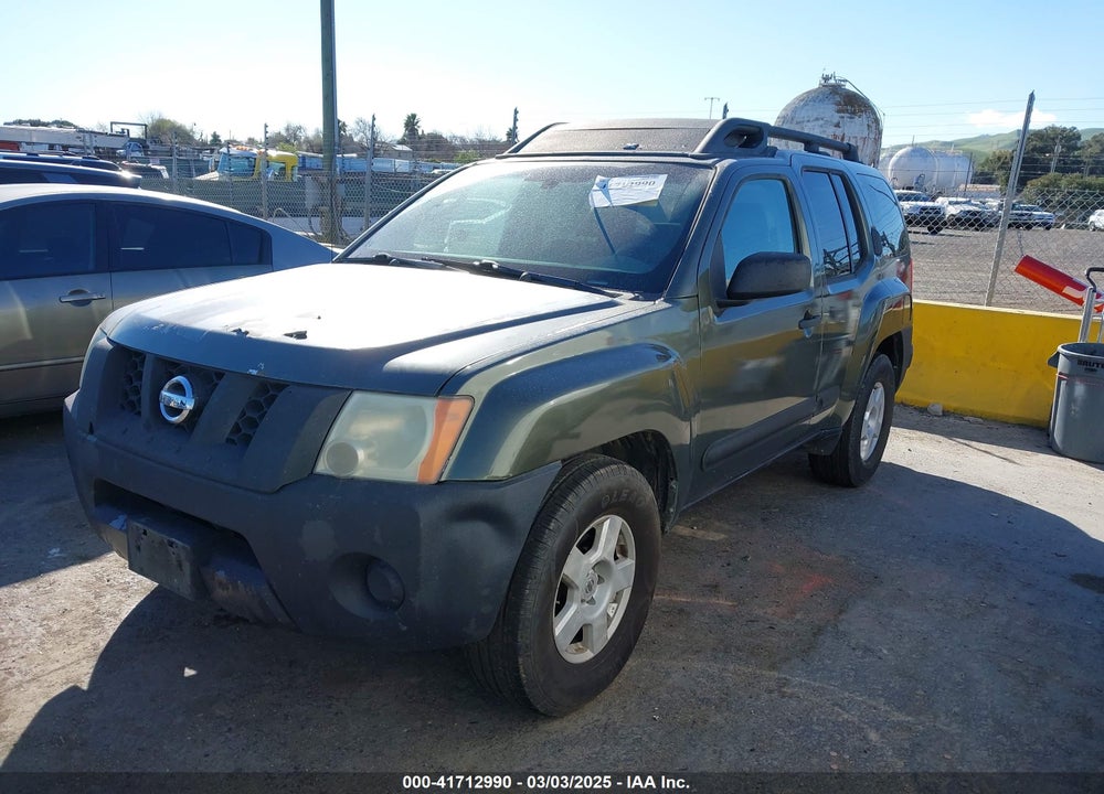 2005 NISSAN XTERRA S VIN: 5N1AN08U05C649229