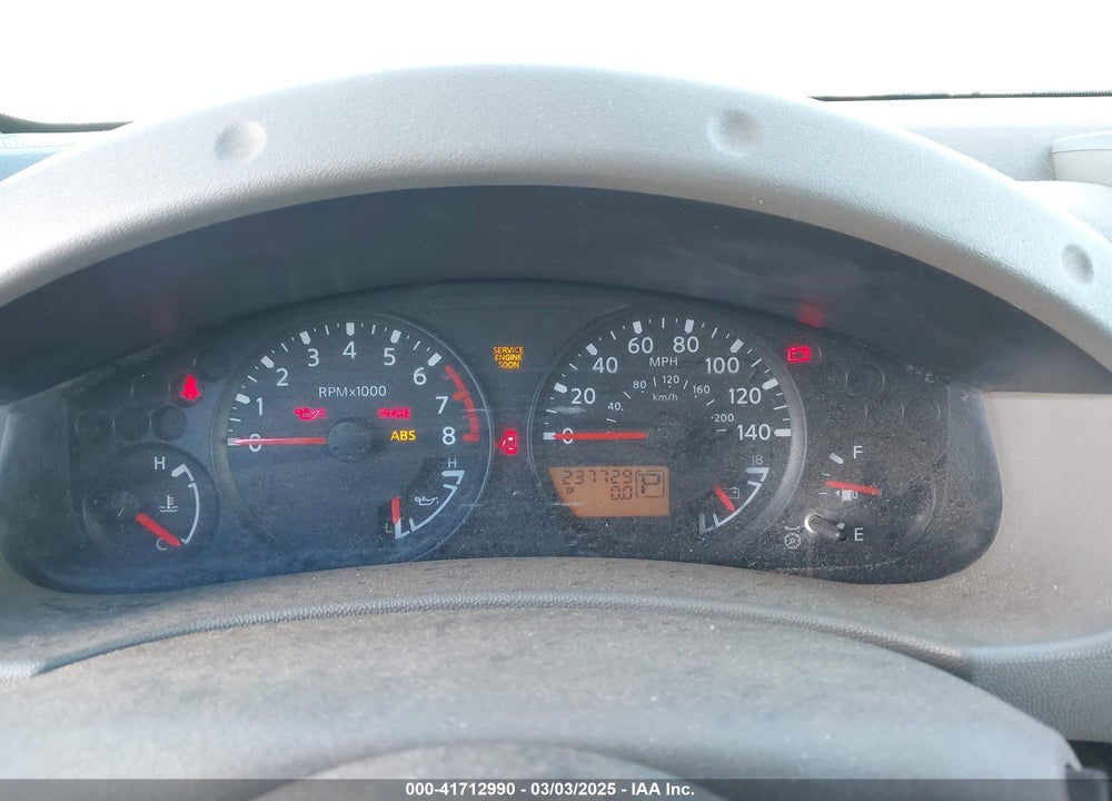 2005 NISSAN XTERRA S VIN: 5N1AN08U05C649229