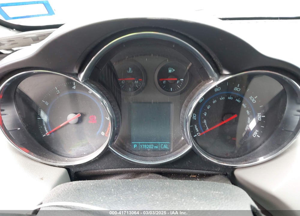 2013 CHEVROLET CRUZE 1LT AUTO VIN: 1G1PC5SB4D7237579