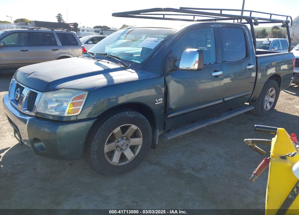 2004 NISSAN TITAN LE VIN: 1N6AA07A74N568235