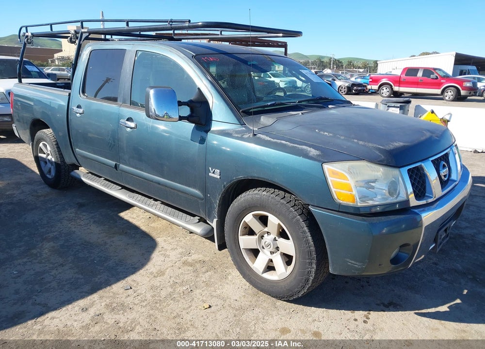 2004 NISSAN TITAN LE VIN: 1N6AA07A74N568235
