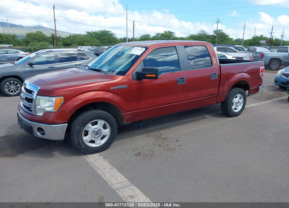 2014 FORD F-150 XLT VIN: 1FTFW1CFXEKD45756