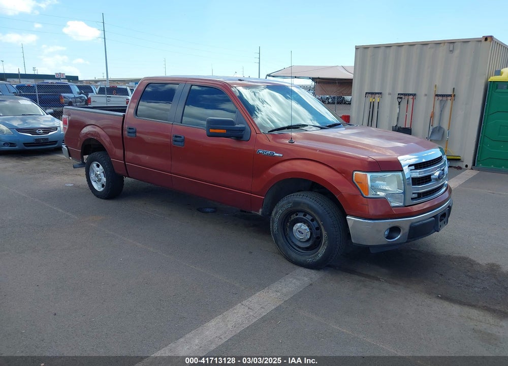 2014 FORD F-150 XLT VIN: 1FTFW1CFXEKD45756