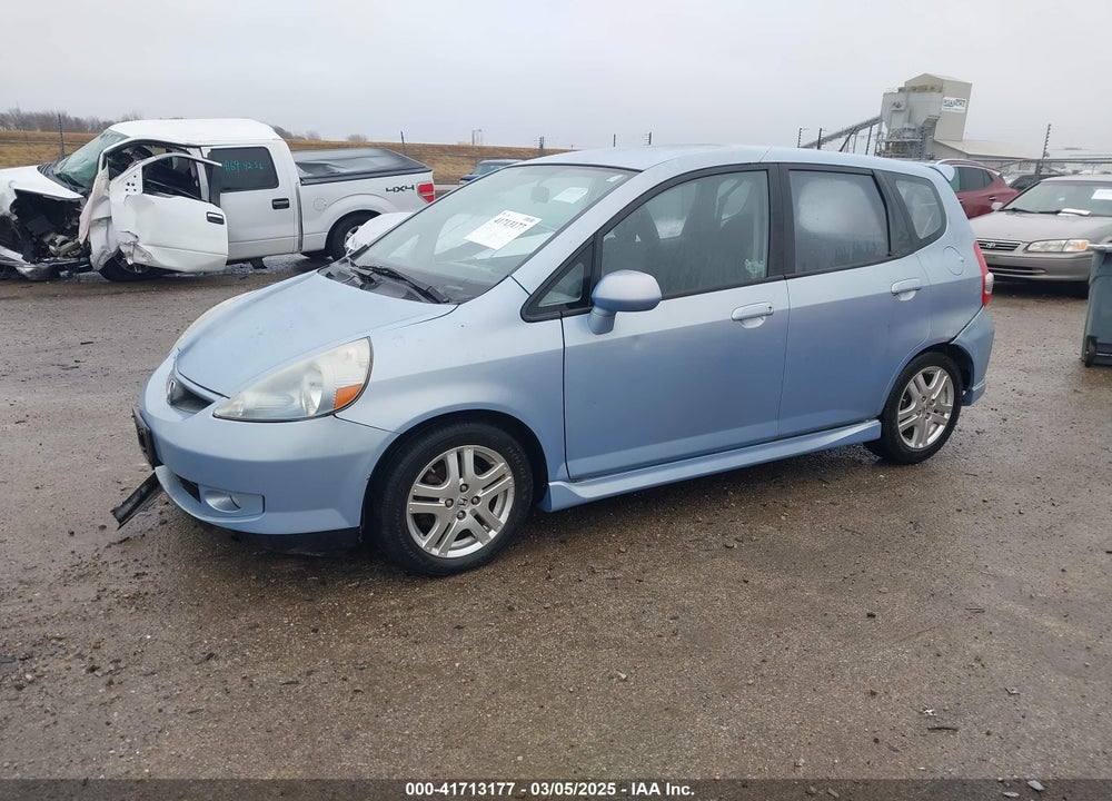 2008 HONDA FIT VIN: JHMGD38618S003436