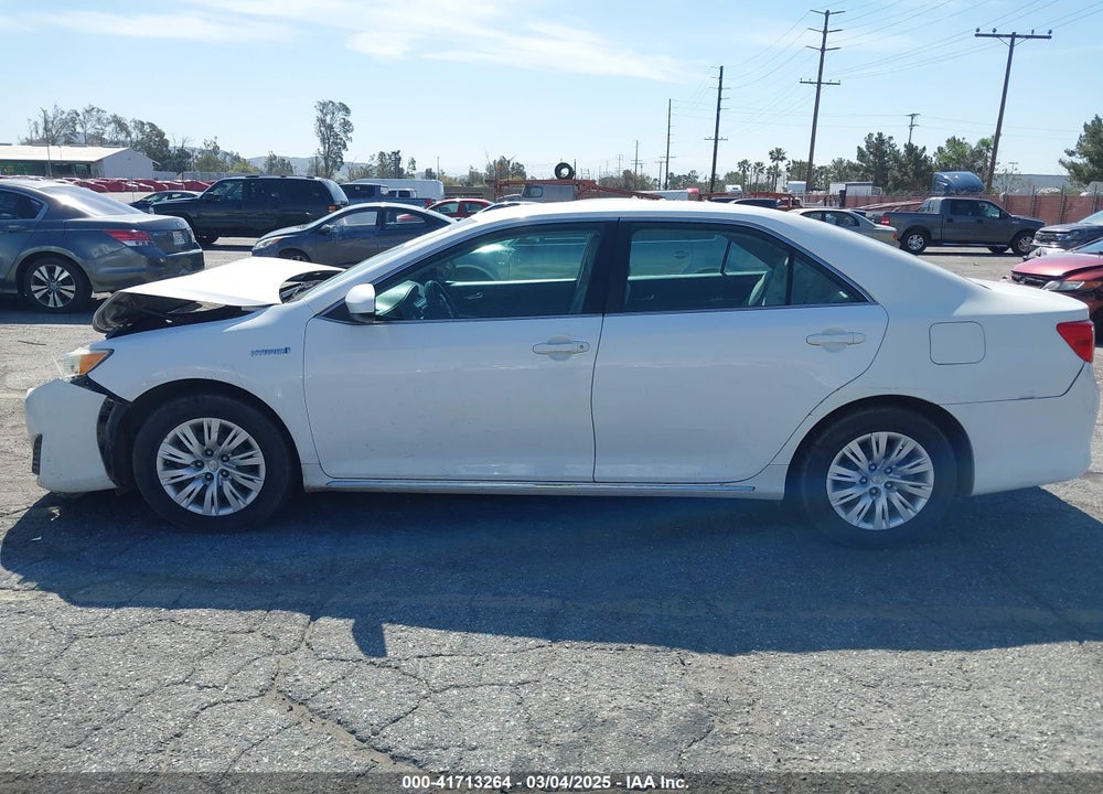 2014 TOYOTA CAMRY HYBRID VIN: 4T1BD1FK5EU135465
