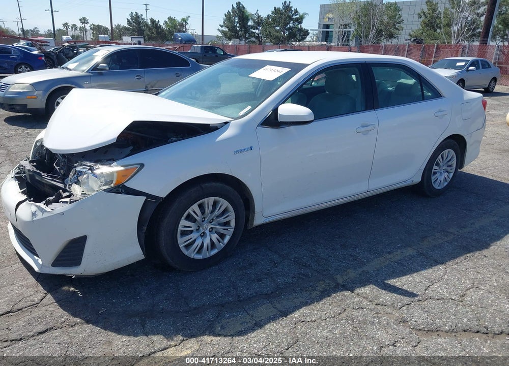 2014 TOYOTA CAMRY HYBRID VIN: 4T1BD1FK5EU135465