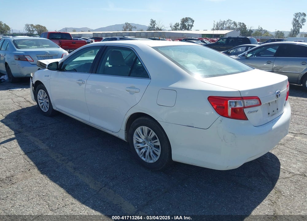 2014 TOYOTA CAMRY HYBRID VIN: 4T1BD1FK5EU135465