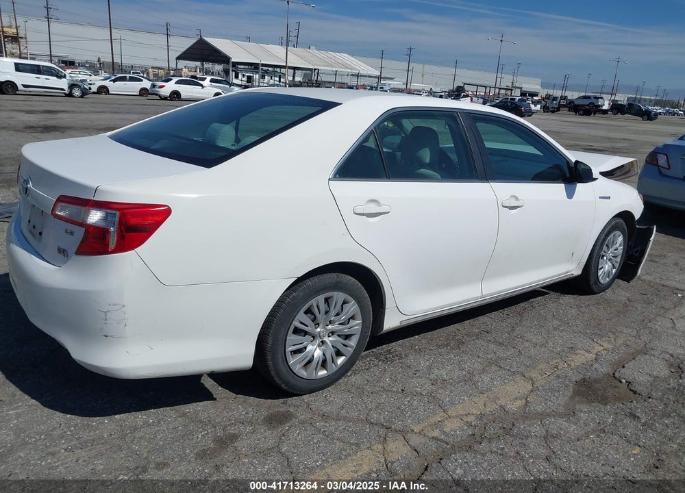 2014 TOYOTA CAMRY HYBRID VIN: 4T1BD1FK5EU135465