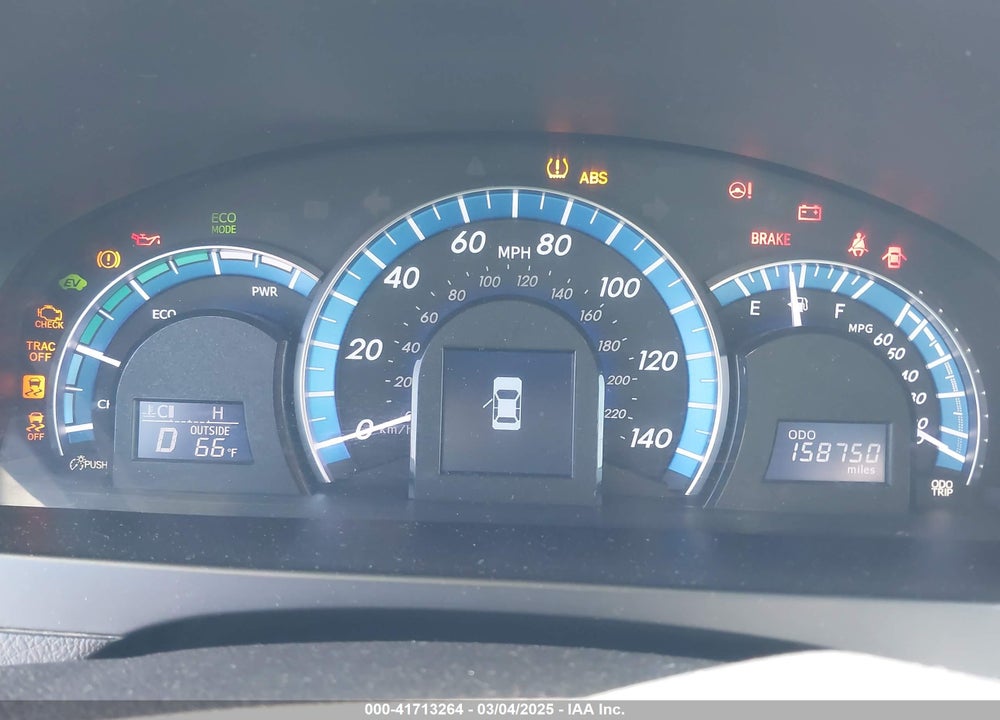 2014 TOYOTA CAMRY HYBRID VIN: 4T1BD1FK5EU135465