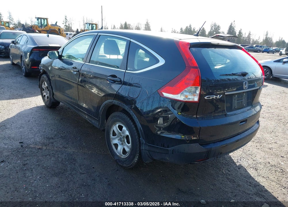 2012 HONDA CR-V LX VIN: 5J6RM4H38CL033309