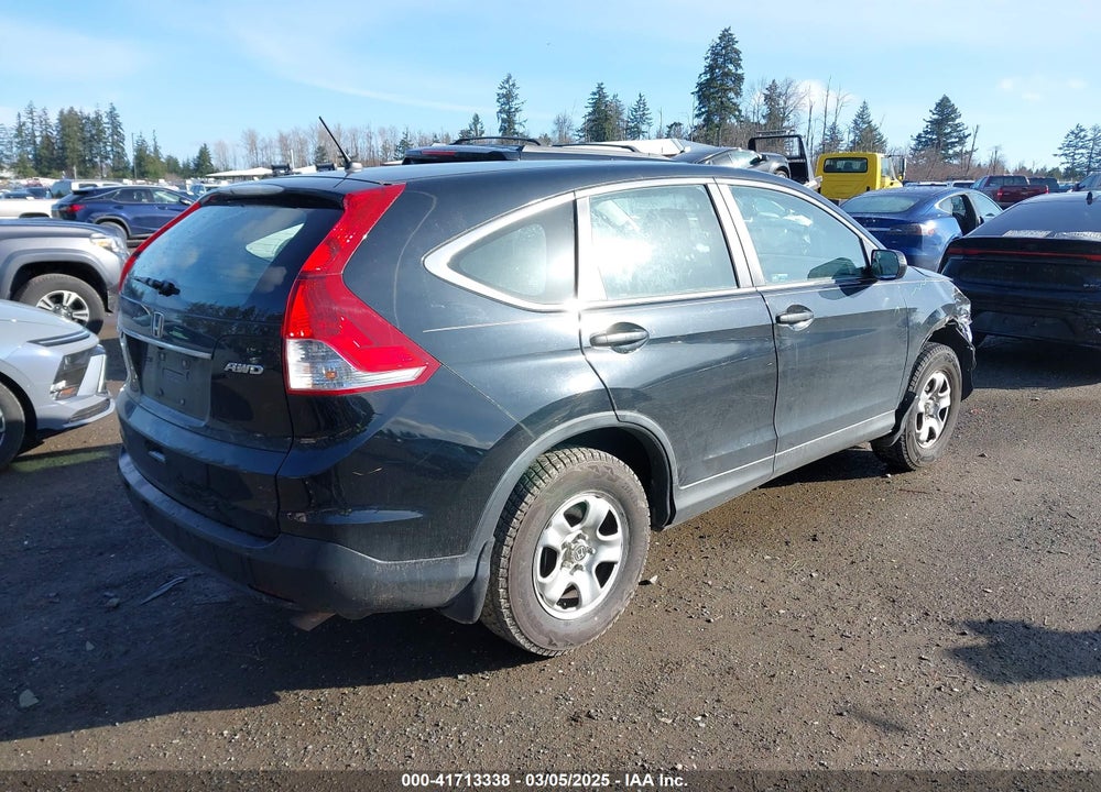 2012 HONDA CR-V LX VIN: 5J6RM4H38CL033309
