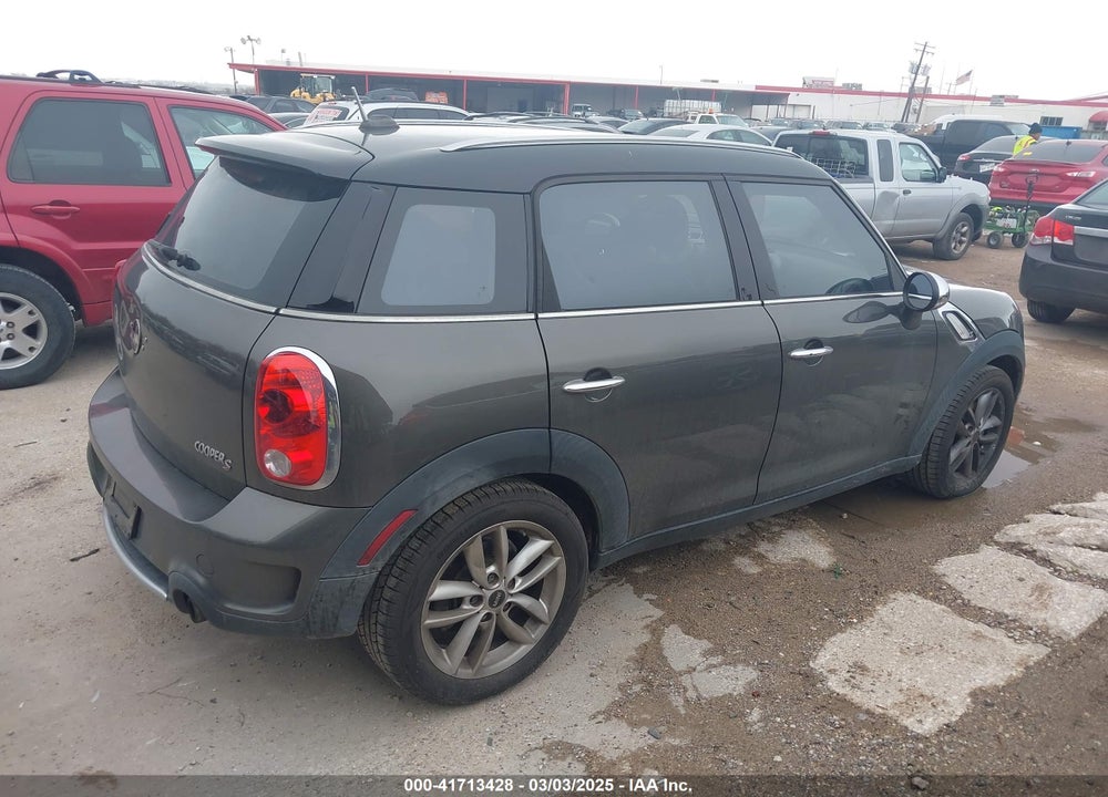 2012 MINI COOPER S COUNTRYMAN VIN: WMWZC3C57CWM26211