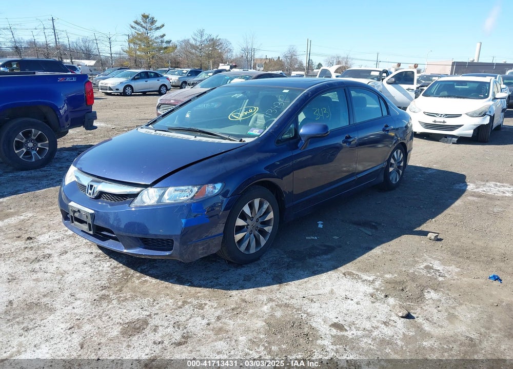 2009 HONDA CIVIC VIN: 2HGFA16919H504683