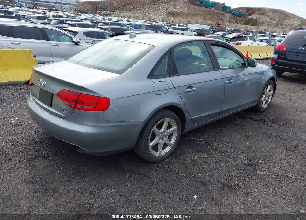 2009 AUDI A4 VIN: WAULF78K29N034156