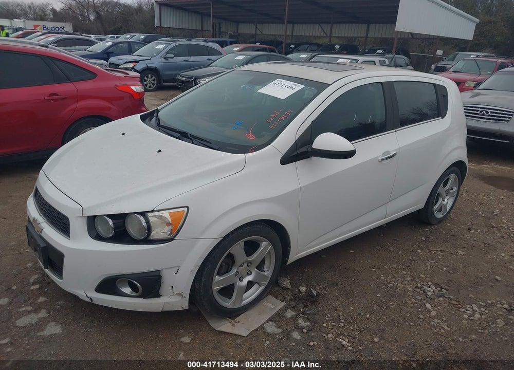 2012 CHEVROLET SONIC VIN: 1G1JE6SH3C4211775