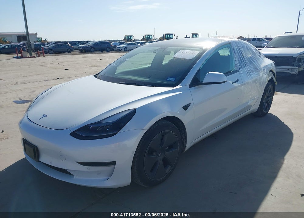 2022 TESLA MODEL 3 VIN: 5YJ3E1EAXNF338584