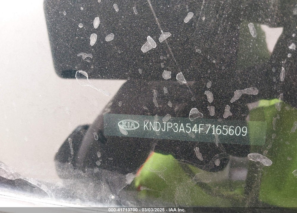2015 KIA SOUL VIN: KNDJP3A54F7165609