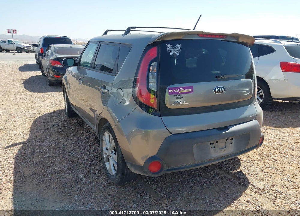 2015 KIA SOUL VIN: KNDJP3A54F7165609