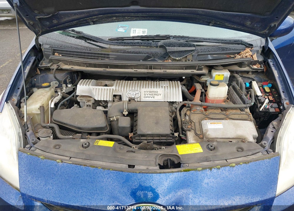 2011 TOYOTA PRIUS THREE VIN: JTDKN3DUXB0287004