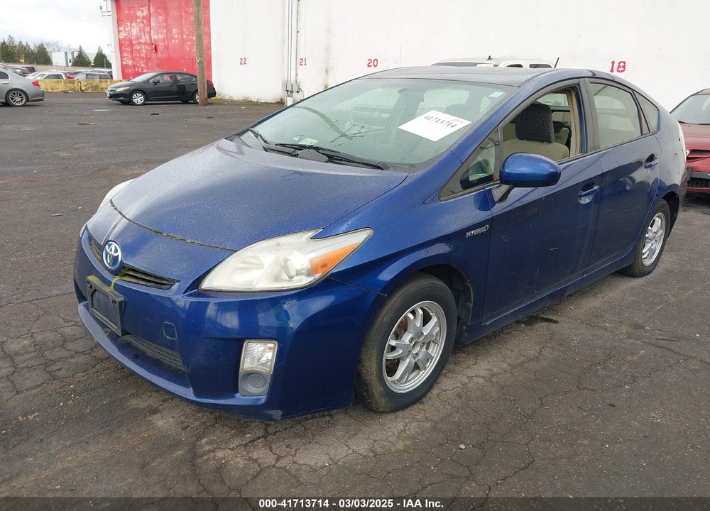 2011 TOYOTA PRIUS THREE VIN: JTDKN3DUXB0287004