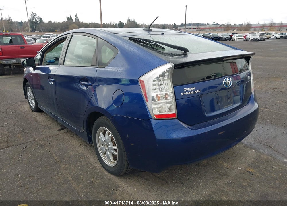 2011 TOYOTA PRIUS THREE VIN: JTDKN3DUXB0287004