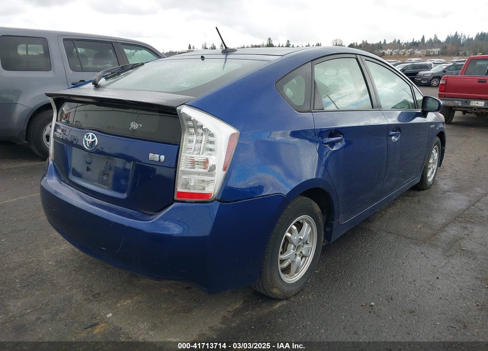 2011 TOYOTA PRIUS THREE VIN: JTDKN3DUXB0287004