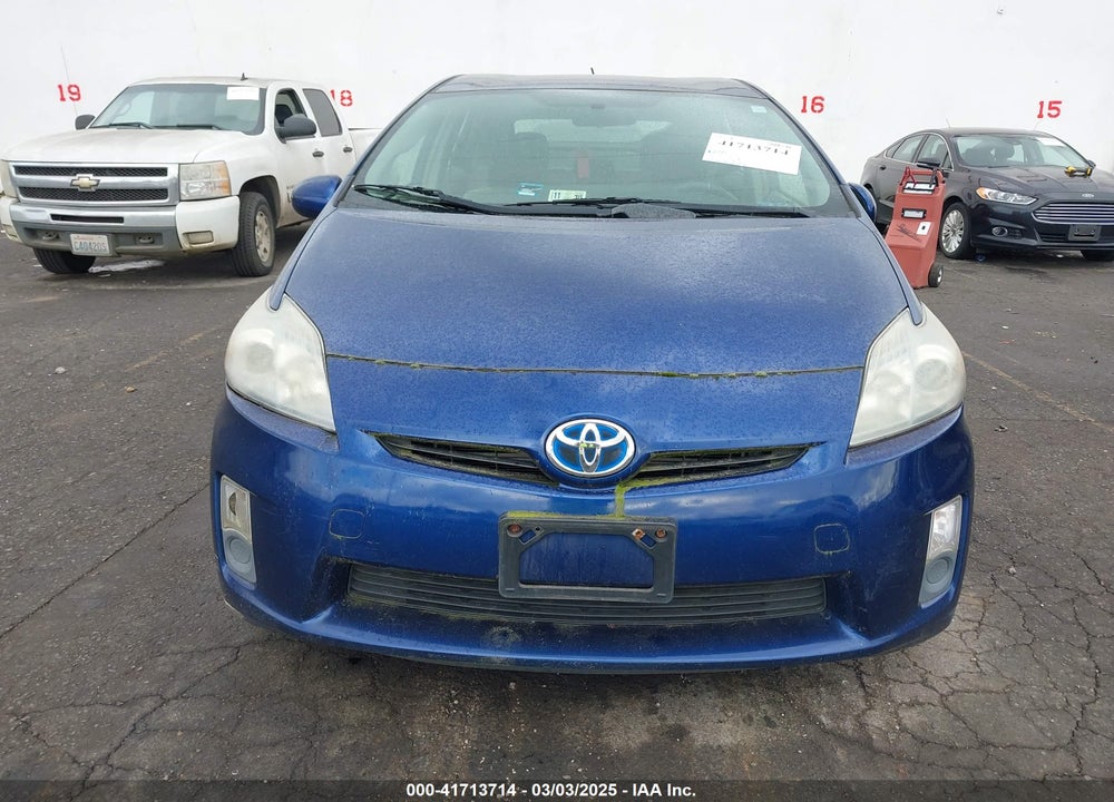 2011 TOYOTA PRIUS THREE VIN: JTDKN3DUXB0287004