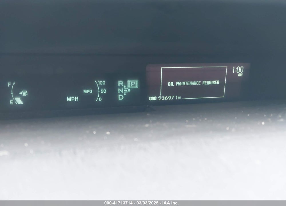 2011 TOYOTA PRIUS THREE VIN: JTDKN3DUXB0287004