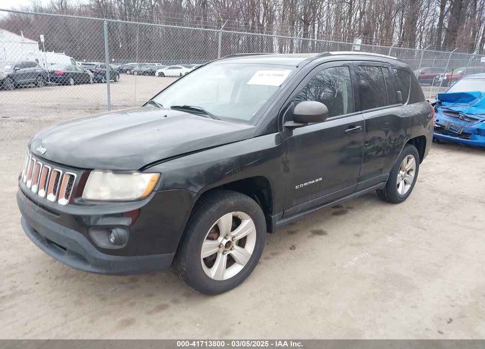 2012 JEEP COMPASS LATITUDE VIN: 1C4NJDEB1CD555704