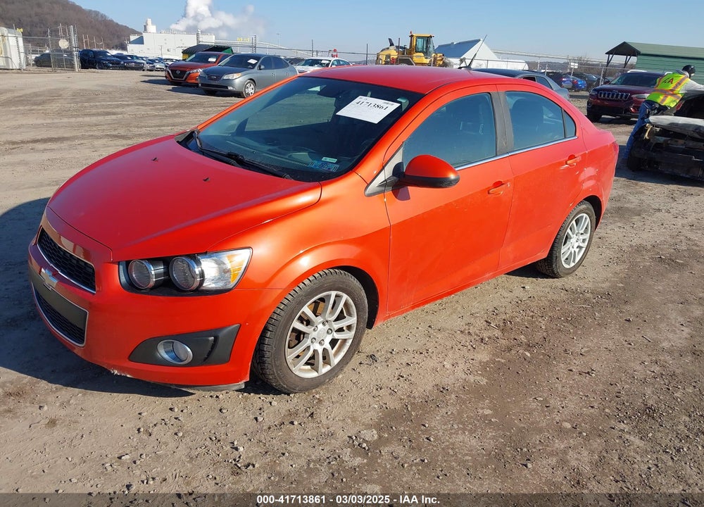 2012 CHEVROLET SONIC VIN: 1G1JC5SH5C4223278