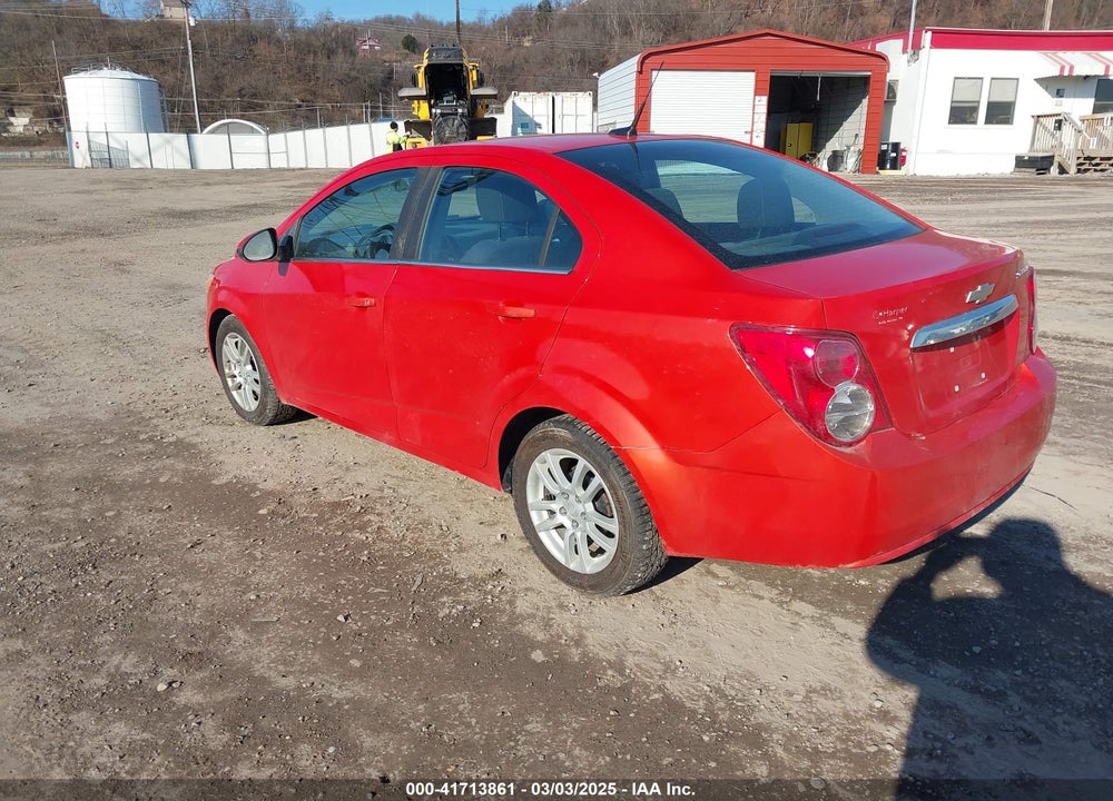 2012 CHEVROLET SONIC VIN: 1G1JC5SH5C4223278