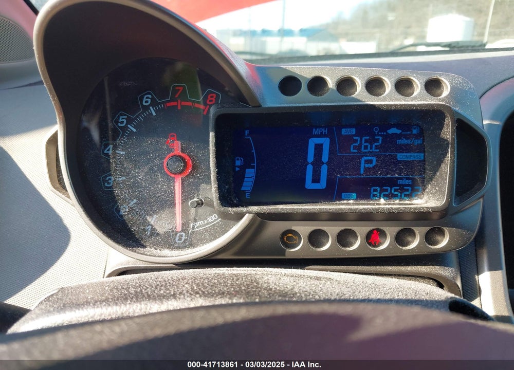 2012 CHEVROLET SONIC VIN: 1G1JC5SH5C4223278