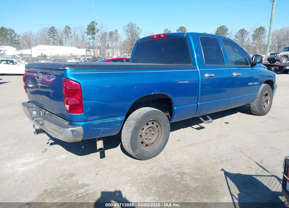 2007 DODGE RAM 1500 ST VIN: 1D7HA18K57J626066
