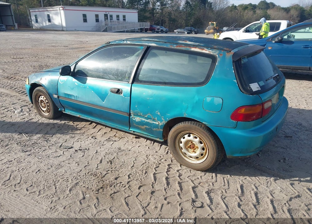 1992 HONDA CIVIC DX VIN: 2HGEH2355NH561638