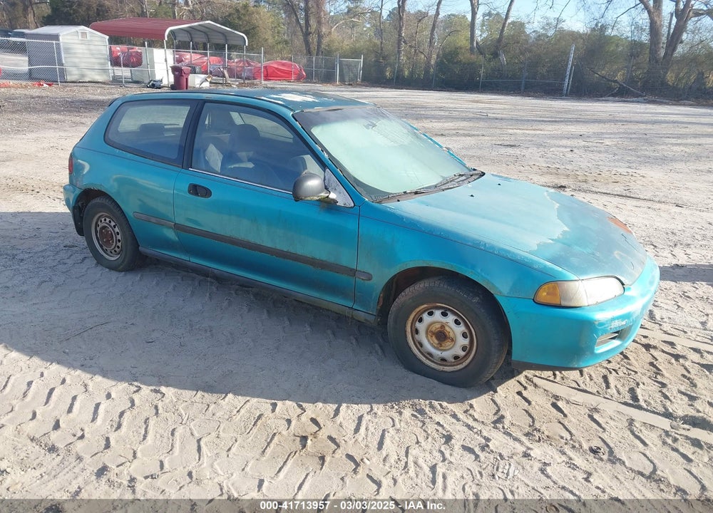 1992 HONDA CIVIC DX VIN: 2HGEH2355NH561638