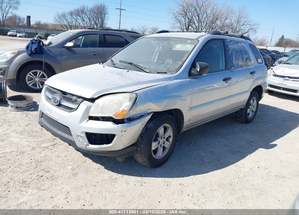 2009 KIA SPORTAGE VIN: KNDJF724097556129