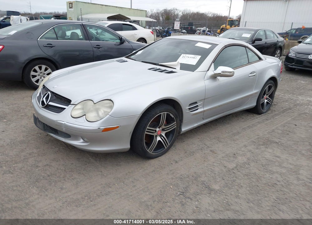 2003 MERCEDES-BENZ SL 500 VIN: WDBSK75F33F029288