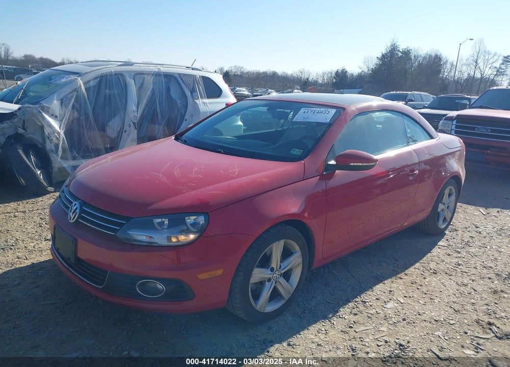 2012 VOLKSWAGEN EOS LUX VIN: WVWFW7AH6CV021562