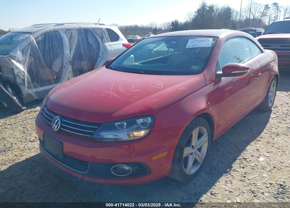 2012 VOLKSWAGEN EOS LUX VIN: WVWFW7AH6CV021562