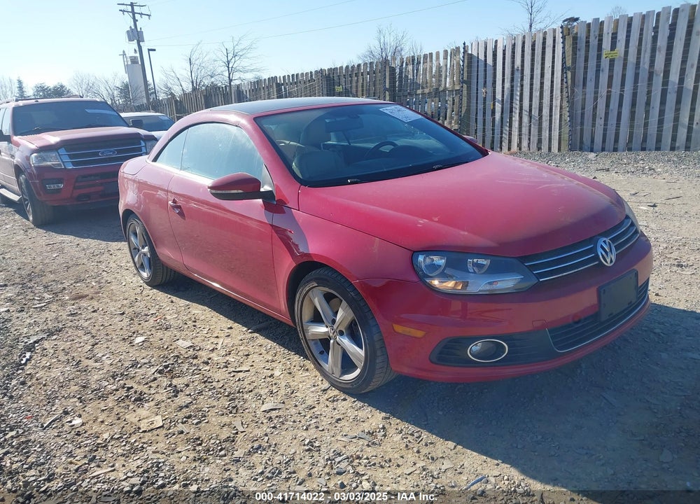 2012 VOLKSWAGEN EOS LUX VIN: WVWFW7AH6CV021562