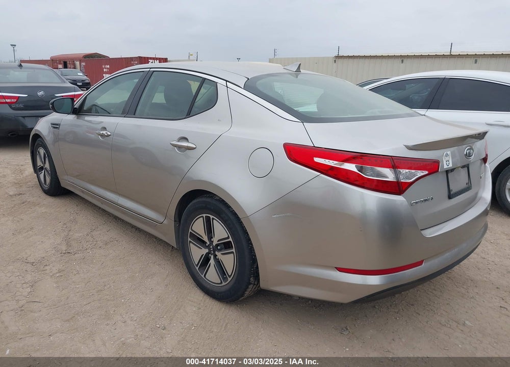 2012 KIA OPTIMA HYBRID VIN: KNAGM4AD2C5009878
