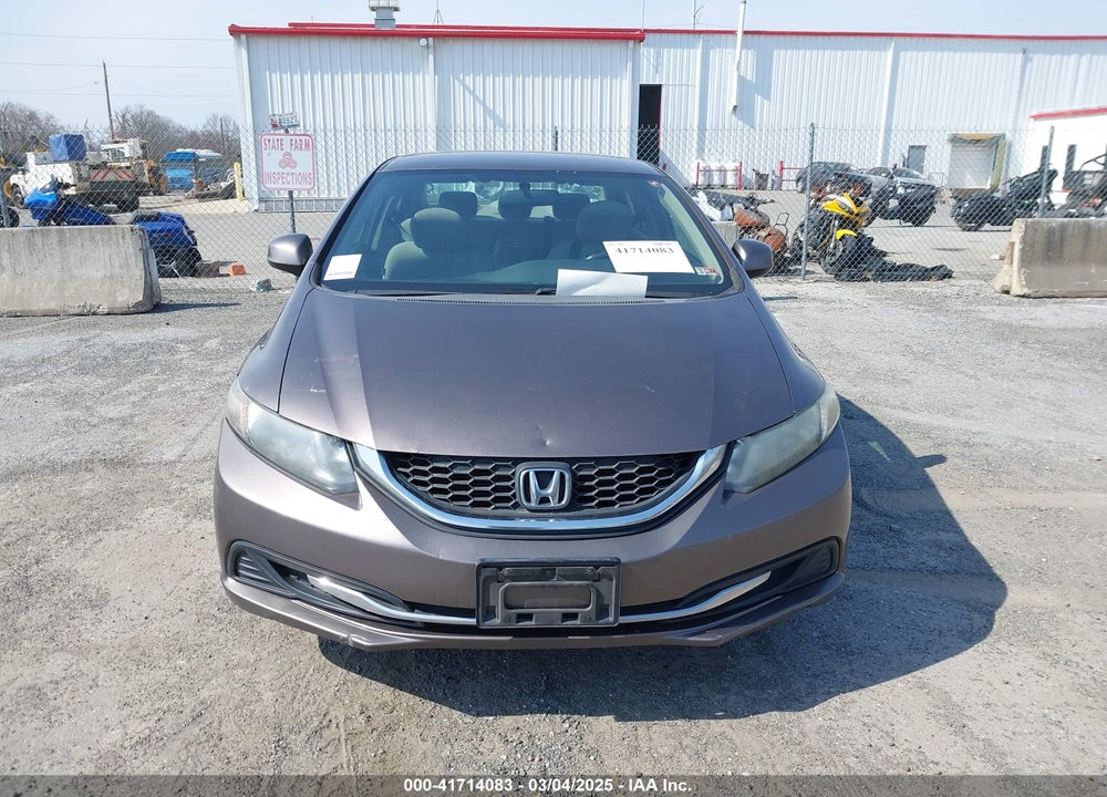 2013 HONDA CIVIC LX VIN: 19XFB2F50DE295312