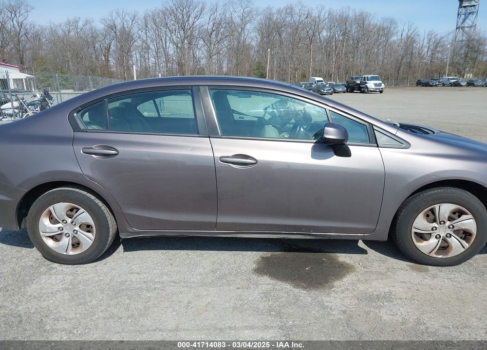 2013 HONDA CIVIC LX VIN: 19XFB2F50DE295312