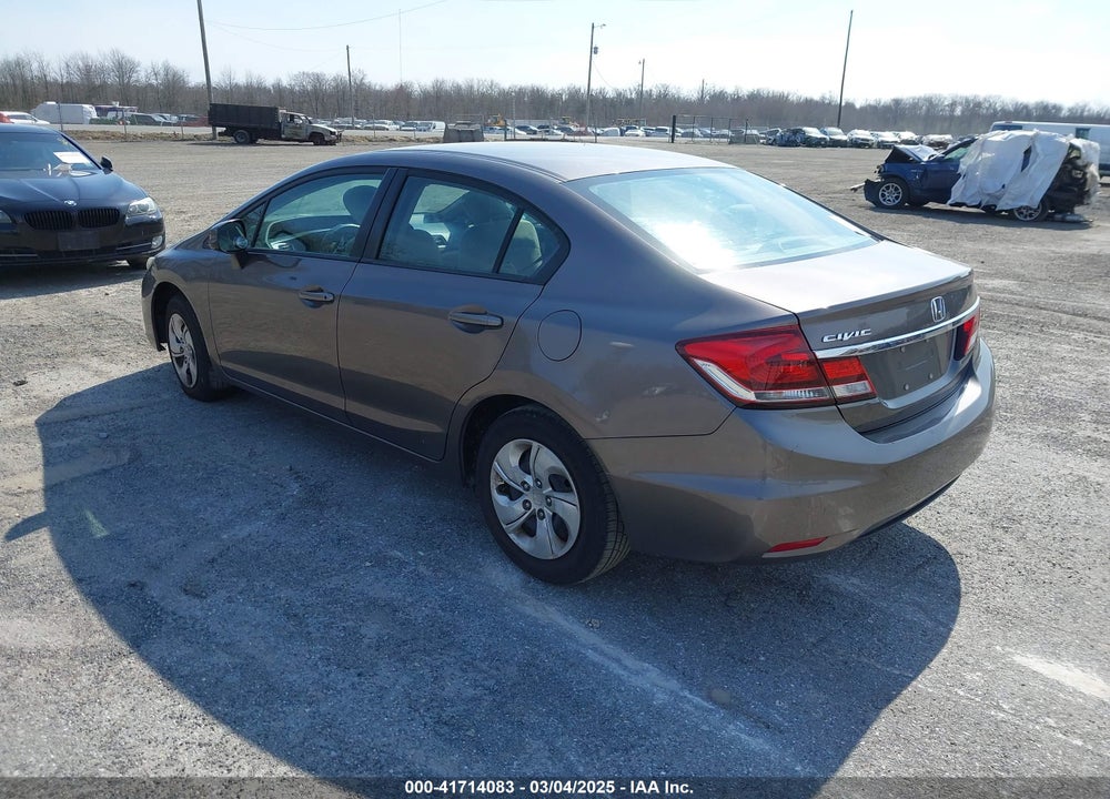 2013 HONDA CIVIC LX VIN: 19XFB2F50DE295312