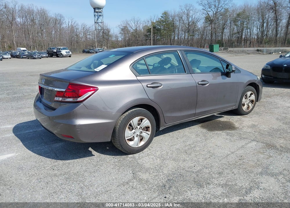 2013 HONDA CIVIC LX VIN: 19XFB2F50DE295312