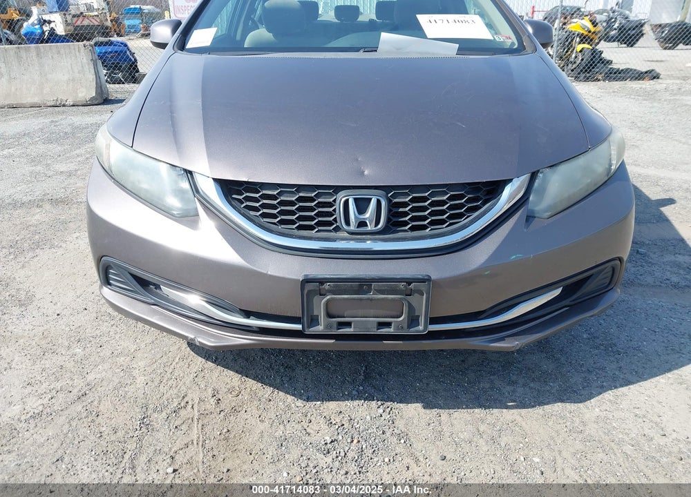 2013 HONDA CIVIC LX VIN: 19XFB2F50DE295312