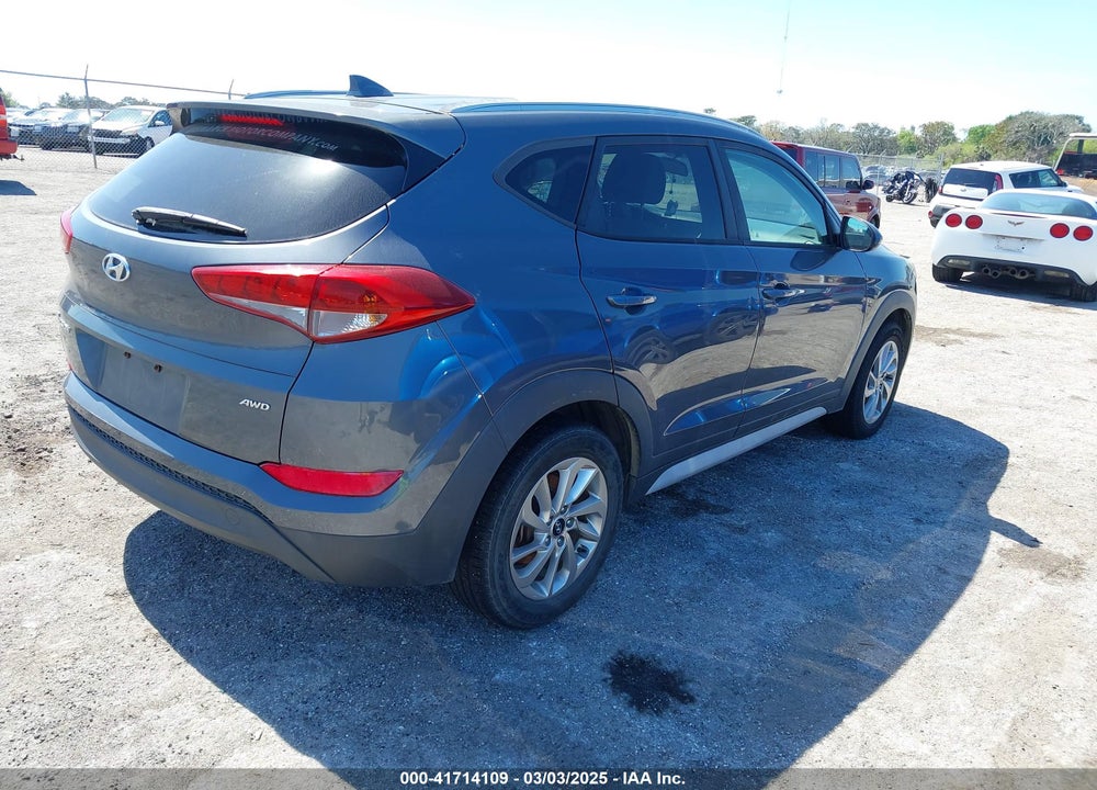 2018 HYUNDAI TUCSON VIN: KM8J3CA42JU601320