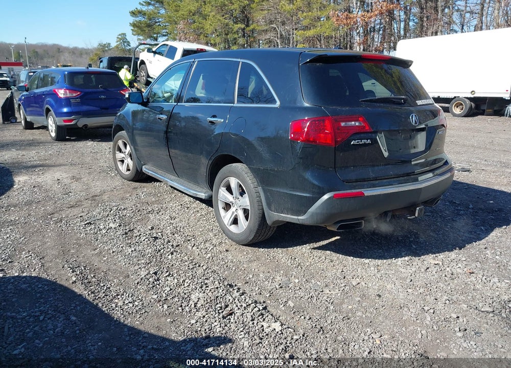2011 ACURA MDX VIN: 2HNYD2H20BH514724