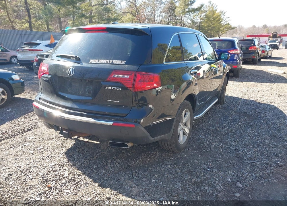 2011 ACURA MDX VIN: 2HNYD2H20BH514724