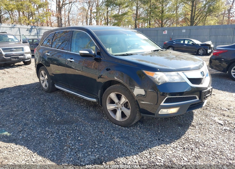 2011 ACURA MDX VIN: 2HNYD2H20BH514724